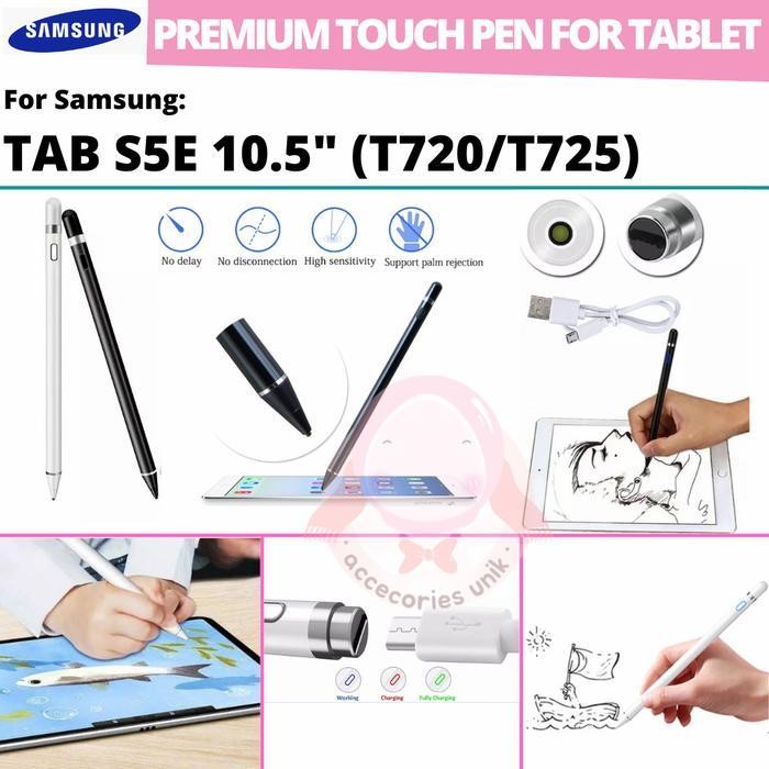 Stylus Pen Samsung Galaxy Tab S5E 10.5" T720 T725 S Pen Pencil Fine Original Dan Terpercaya