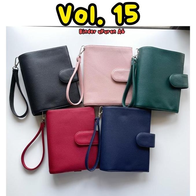 

TERMURAH - COVER BINDER / Vol 15 binder A6 by yume project binder dompet