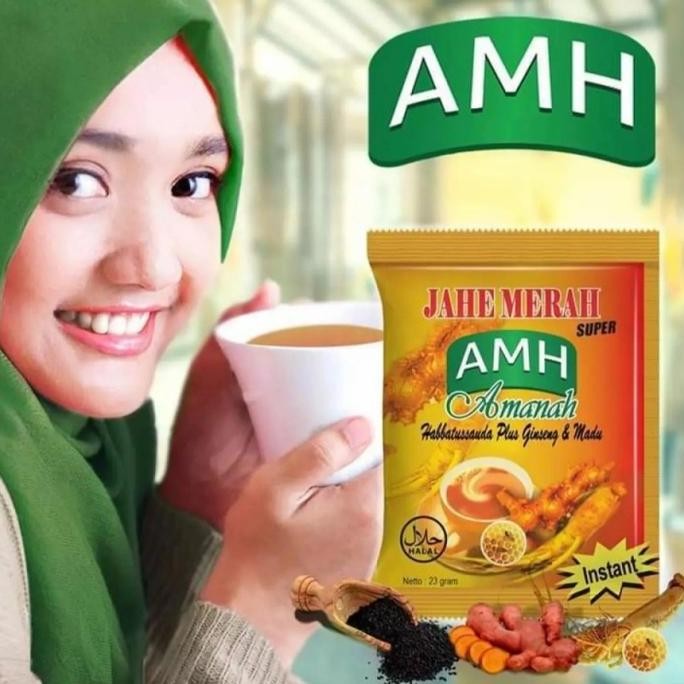 

PAKET 5 RENCENG Jahe Merah Amh Super isi 50 sachet LS