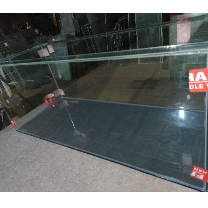 NEW AKUARIUM UK 100X40X40 KACA DASAR 8MM WARNA KELILING 5MM [terbaik][terlaris]