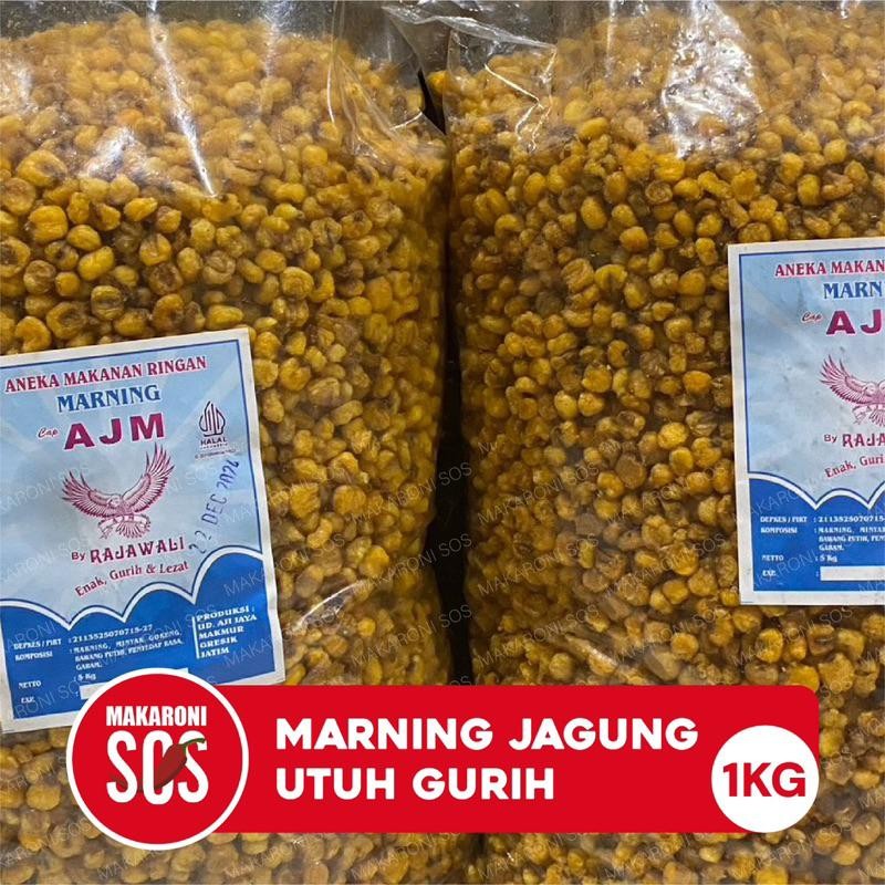 

Marning Jagung 1Kg Termurah Marning Jagung Asin Gurih Renyah Kemasan 1Kg Snack Berkualitas