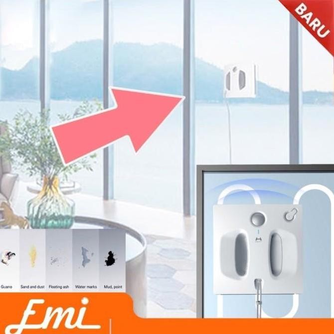 Hutt Auto Window Robot Cleaner W55 / W66 Pembersih Jendela Kaca