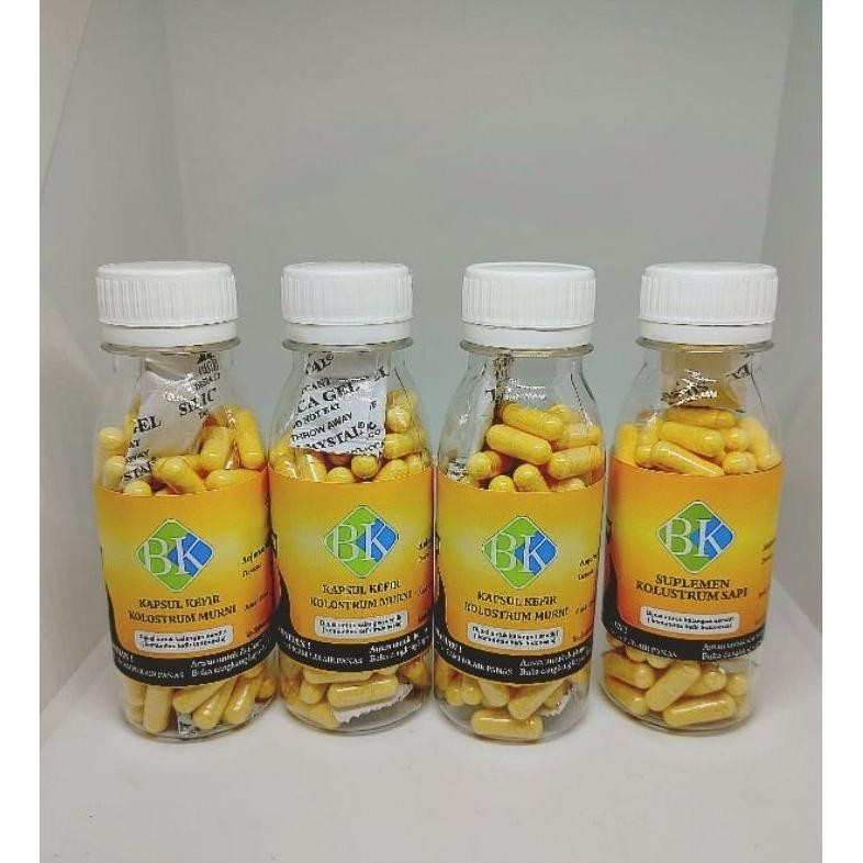 KAPSUL KEFIR KOLOSTRUM ASLI ISI 100 KAPSUL DiM