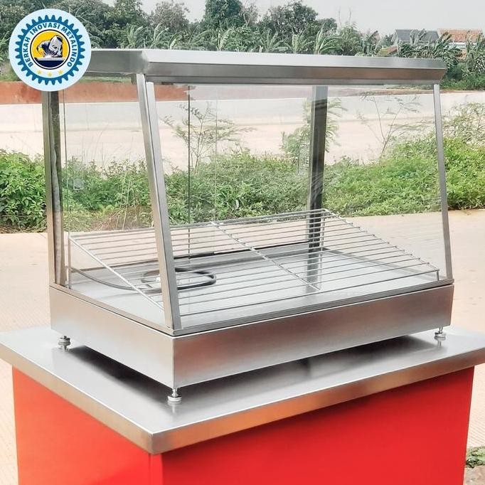 Display Warmer Fried Chicken Stainless 1 Rak 80X50X60