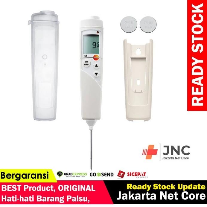 ORIGINAL Testo 106 Set Food Core Thermometer With Top Safe DiM