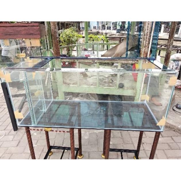NEW AQUARIUM KACA UKURAN 100x40x40cm FILTER SAMPING [terbaik][terlaris]