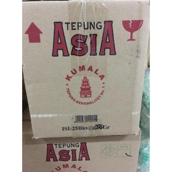 

Tepung Asia Kumala Dus / Tepung Asia Karton 25Bks X 80G/ Tepung Asia