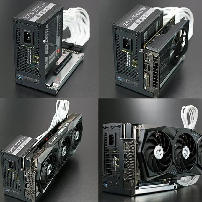 BEBAS ONGKIR - External Docking VGA / TH3P4G3 mini / Pengganti Razer Core X / EGPU