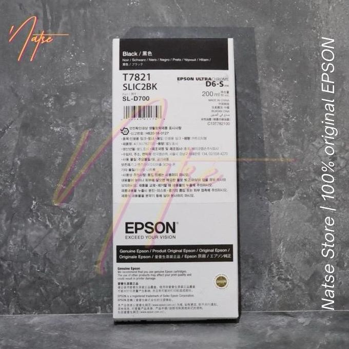 Tinta Epson Sl-D700 / D700 New Stok
