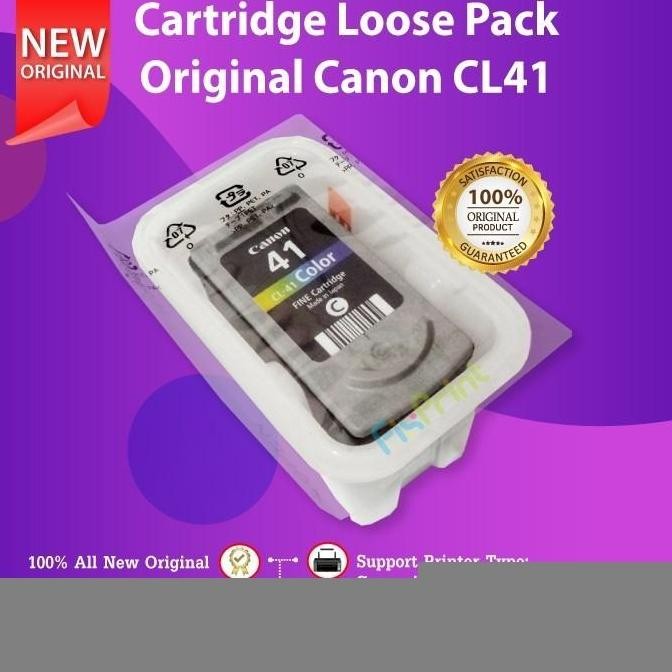 Cartridge Original Canon Cl41 Cl 41 Tinta Printer Ip1980 Ip1880 Mp198 New Stok