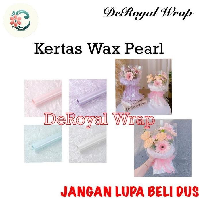 

new !!! 20 Lembar Kertas Wax Pearl / Sydney Paper / Sidney Paper / Kertas Bunga / Wrap Bunga / Wrapping Paper
