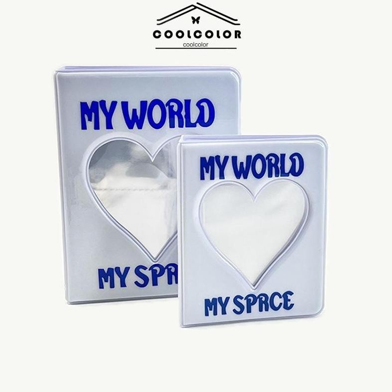 COD3 Inch INS Kue Album Foto 36&64 Pockets Album Foto Polaroid 2r Hati Aesthetic Lucu Mini Korea Pho