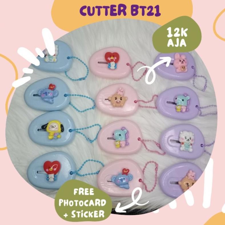 

CUTTER MINI BT21 (READY STOK)