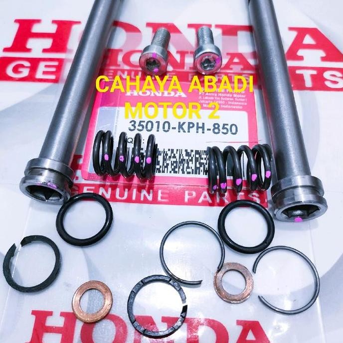 new SULING SHOCK SHOK SOK DEPAN SET KPH HONDA KARISMA SUPRA X 125 HELM IN SUPRA X 125 FI BLADE NEW F