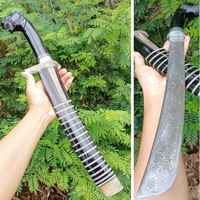 GOLOK MACAN FULL TANDUK PAMOR