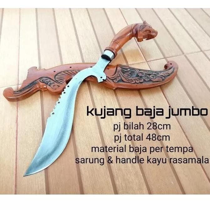 Kujang Macan Baja Per Ukuran Jumbo