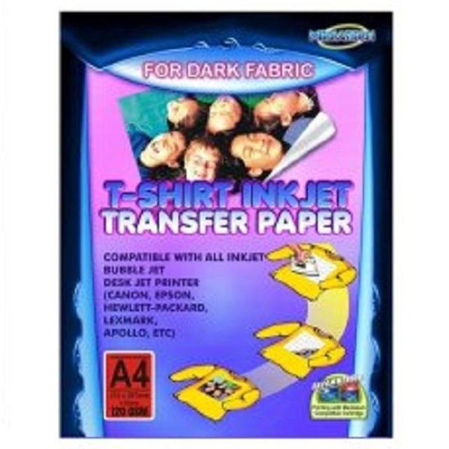 

new !!! Mediatech Light Fabric T Shirt Inkjet Transfer Paper A4 120GSM 5 LEMBAR - 34051