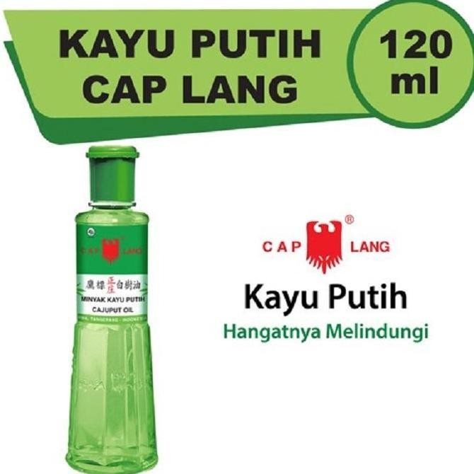 Minyak Kayu Putih Cap Lang 120 Ml / Cap Lang Minyak Kayu Putih 120 Ml