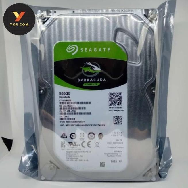 TERBARU - hardisk 500GB seagate barracuda internal sata 3.5 promo hardisk PC 500GB bergaransi