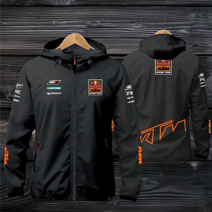 AT Jaket KTM parasut waterfroff Sport jaket pria jaket parasut jaket supermoto