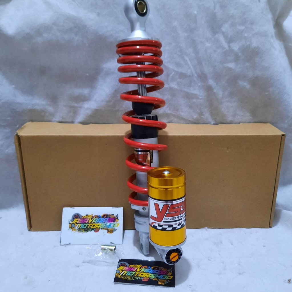 RPM New ~ Shockbreaker Shock Copy Yss Tabung Bawah Full Black As Gold 310mm 330mm Matic Pnp Vario/ B