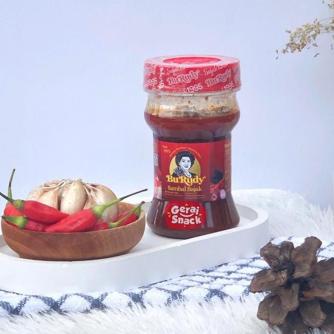 

Sambal Bajak Terasi Bu Rudy Khas Surabaya 130gr