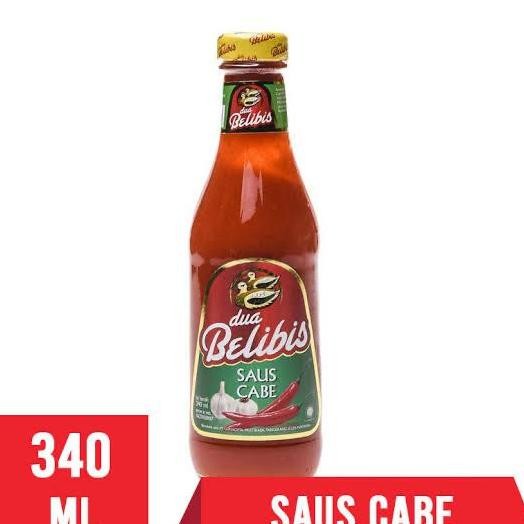

sambal dua belibis 340ml dus isi 12 Saus cabe dua belibis botol