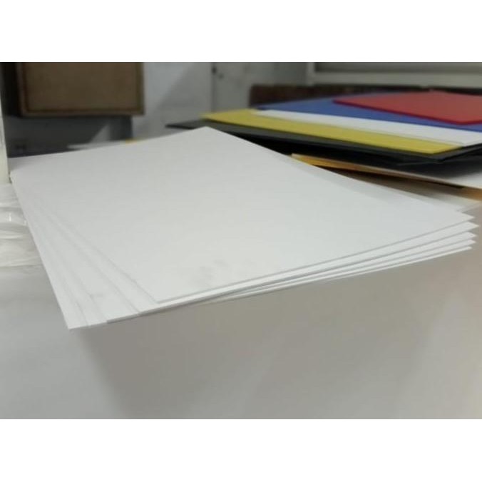 

new !!! PVC Foamboard Tebal 5 mm Ukuran 46x98 cm / PVC Board / Foamboard Putih