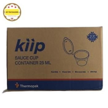 

Tempat Saos Plastik 25ml Cup Sambal Sauce Saus 1DUS 2000set