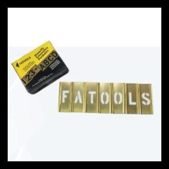 

TERBARU FATOOLS BS0001L - LETTER STENCIL SIZE 1" !!!!!!