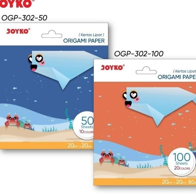 

new !!! Kertas Origami Joyko OGP-302 20*20 cm (1pad) Paper Stationery