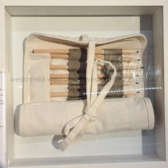 

TERMURAH - Tempat Pensil Gulung Roll Up Pencil Case Bahan Poliester WEO IK6345