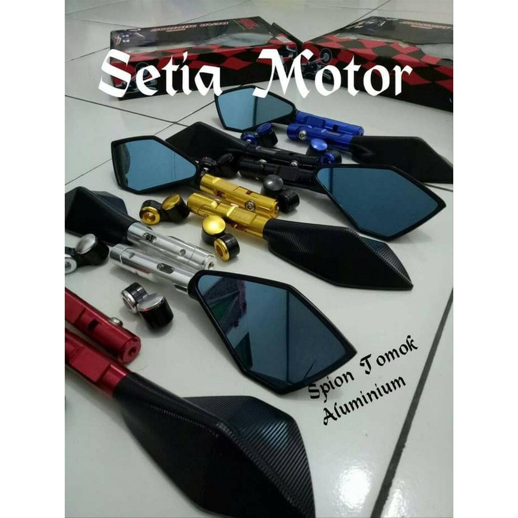 RPM Spion Tomok Variasi Full CNC Sonic Cb150r Verza Megapro Tiger CBR