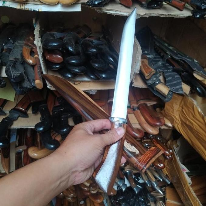 Golok Sembelih Hewan Qurban Baja Per Super Tajam Premium