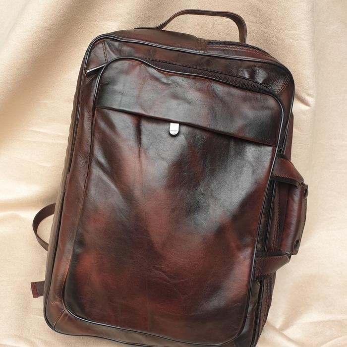 TS TAS KULIT PRIA 3IN1 / TAS KANTOR TAS KERJA KULIT PREMIUM