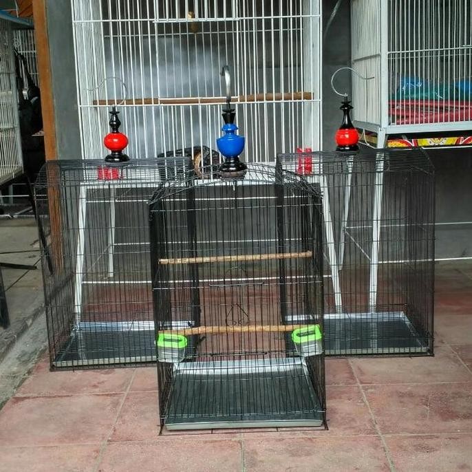 kandang kotak besi gantung