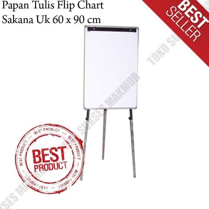 

TERBARU - Papan Tulis Flip Chart 60x90cm - Flipchart SAKANA 60 x 90 cm