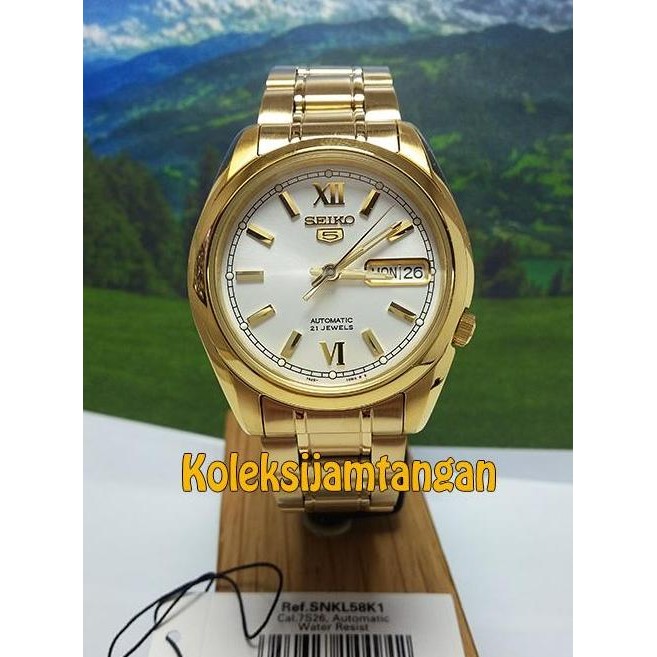 JAM TANGAN WANITA SEIKO AUTOMATIC SNKL58 ORIGINAL MURAH GARANSI RESMI