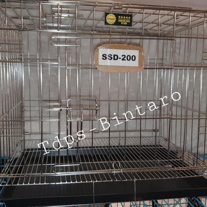 Kandang Lipat Stainless steel SSD-200