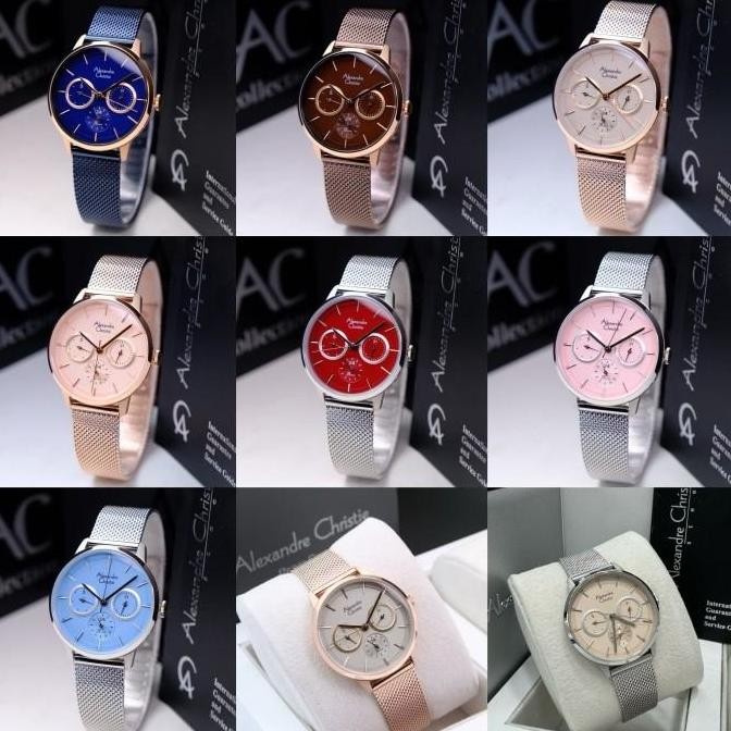 Jam Tangan Wanita Alexandre Christie 2728 AC2728 AC 2728 l ORIGINAL Watches