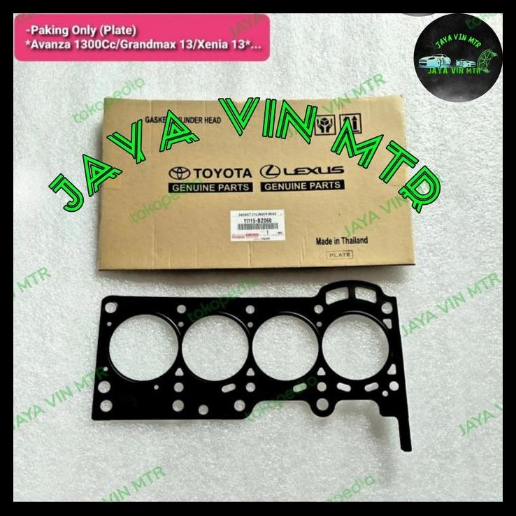 TERMURAH PAKING ONLY GASKET CYLINDER HEAD PLAT AVANZA XENIA GRANDMAX 1.3 1300 