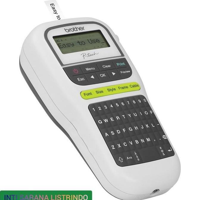 

Mesin Lable Label Lebel Labeling Tool P-Touch Brother Pt - H110 New Stok
