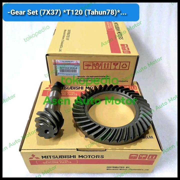 GRATIS ONGKIR GEAR SET GIGI GARDAN 737 MITSUBISHI T120 1970-1980 MT043664 ORIGINAL 