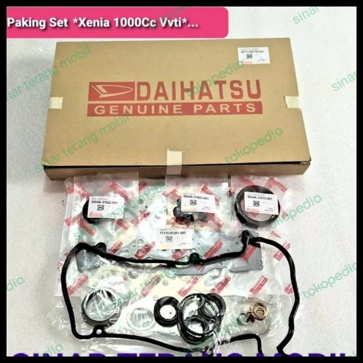 BEST DEAL PACKING GASKER-PASKET GASKER FULL SET DAIHATSU XENIA 1.0 1000CC ORI 