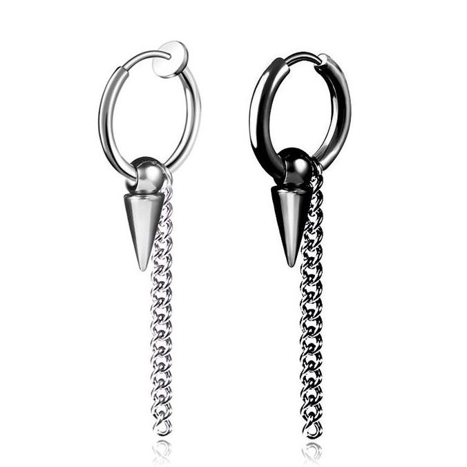 Hot Sale - Anting Pria Jepit Tanpa Tindik Korea Anting Tindik Pria Panjang A259