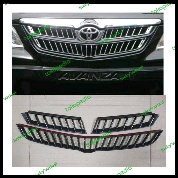 TERMURAH LIST GRILL DEPAN AVANZA XENIA LAMA 2005 2008 2011 MODEL CAMRY HITAM 