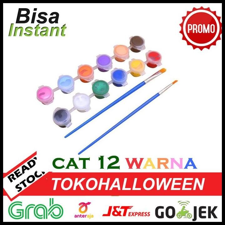 

cat akrilik set 12 acrylic CAT LUKIS ANAK ANAK