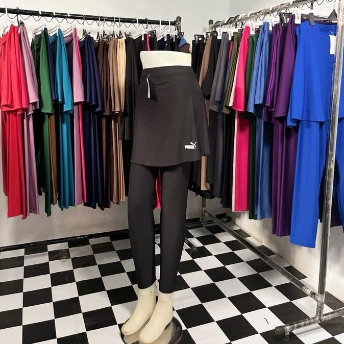 SALE LEGGING ROK OLAHRAGA WANITA JUMBO - SPORT JOGGING RENANG SEPEDA OUTDOOR