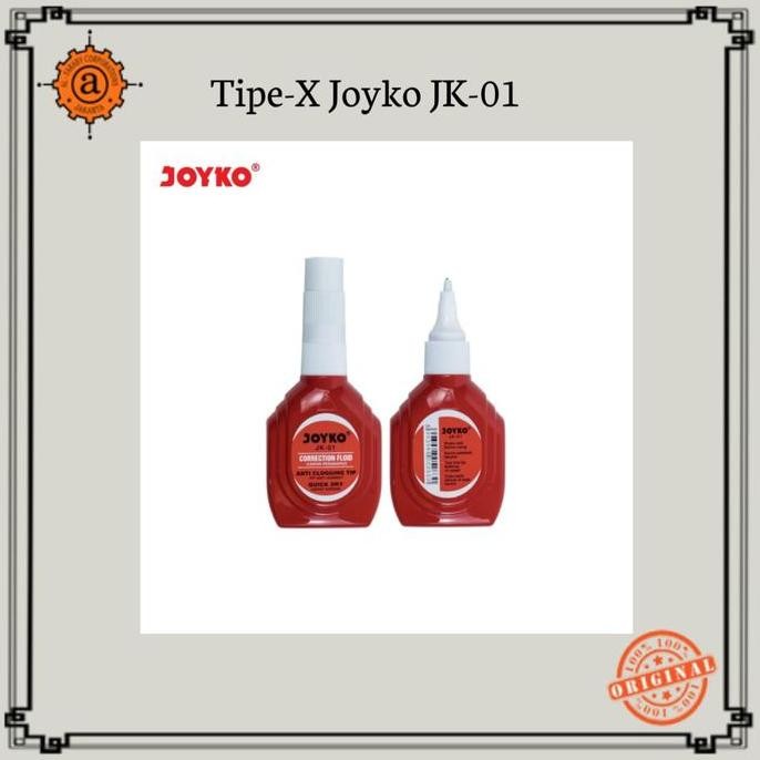 

Tip-Ex Correction Fluid / Cairan Koreksi / Penghapus Cair Joyko JK-01 JS