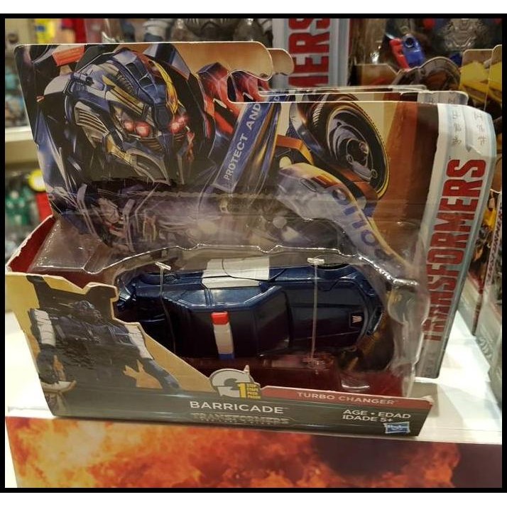 Transformers Barricade The Last Knight ORIginal Hasbro